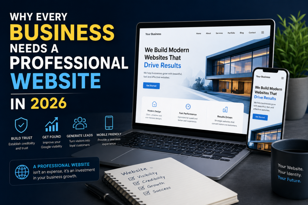 Why Every Business Needs a Professional Website in 2026