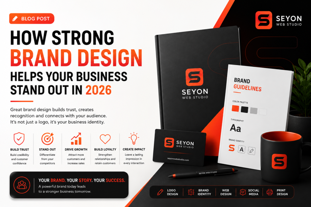 How Strong Brand Design Helps Your Business Stand Out in 2026
