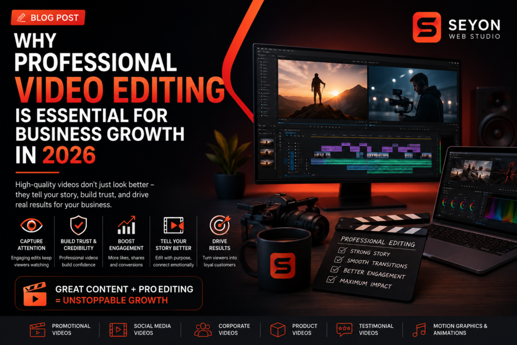 Why Professional Video Editing Is Essential for Business Growth in 2026