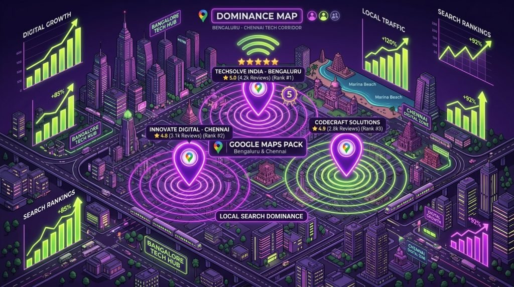 Local SEO Blueprint for Tier-1 & Tier-2 Indian Cities: Dominating Search in Bengaluru, Chennai, and Beyond